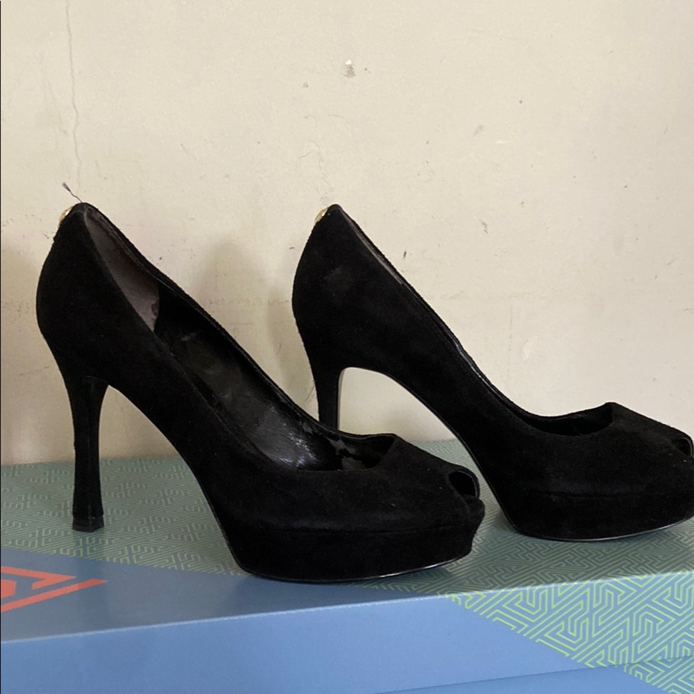 Ivanka Trump Black Stiletto Heels with Platform